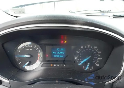 2016 Ford Fusion S из США, поврежденный, VIN 3FA6P0G75GR368036